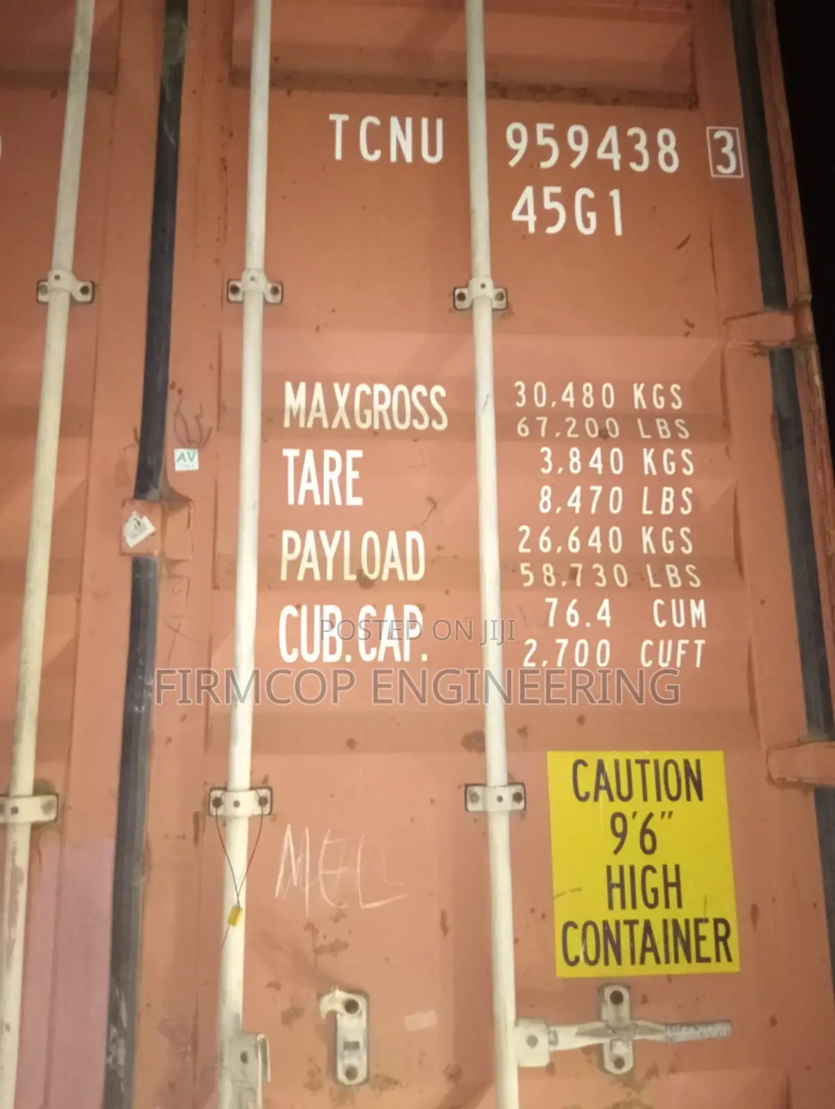 C0ntainers for Sale-20ft and 40ft Available