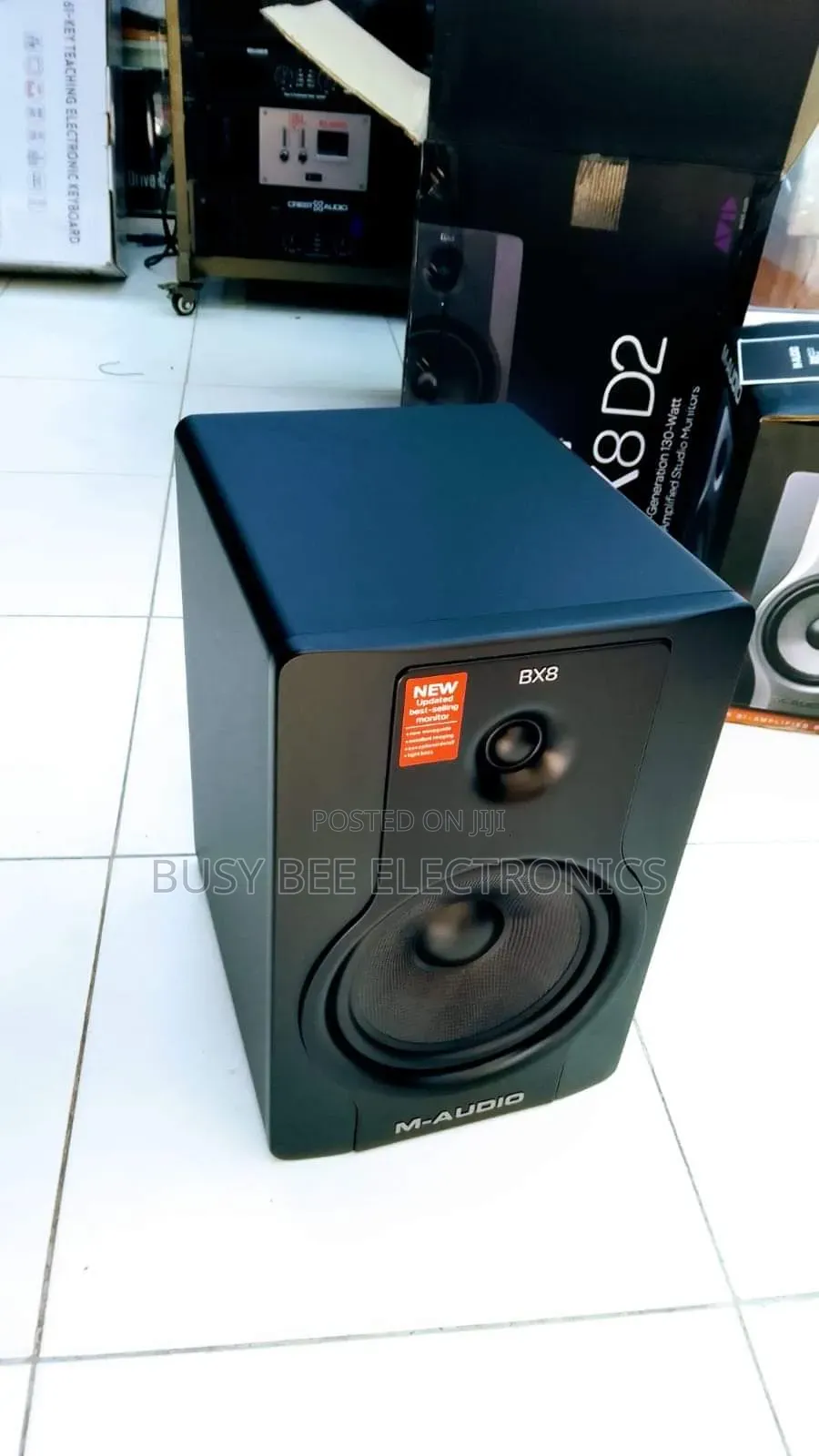 M-Audio Bx8-D2 8" Powered Studio Monitor (Pair)