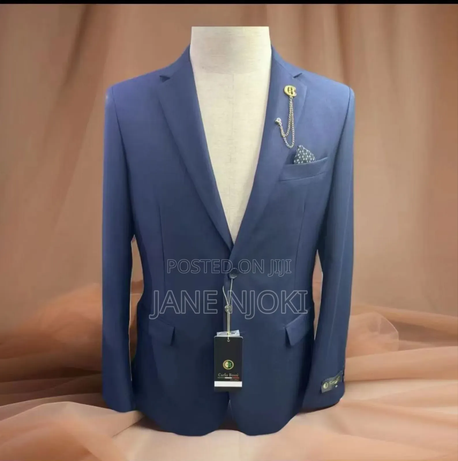 Men Suit Blue