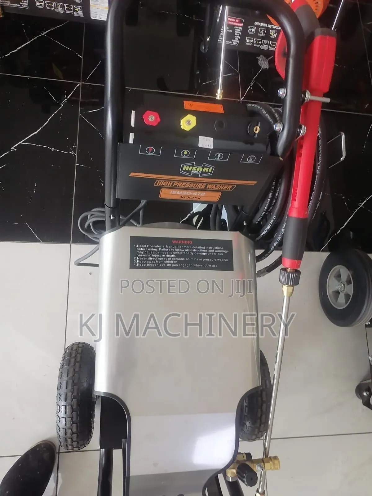 Hisaki Japan 3600psi Three Phase Carwash Machine