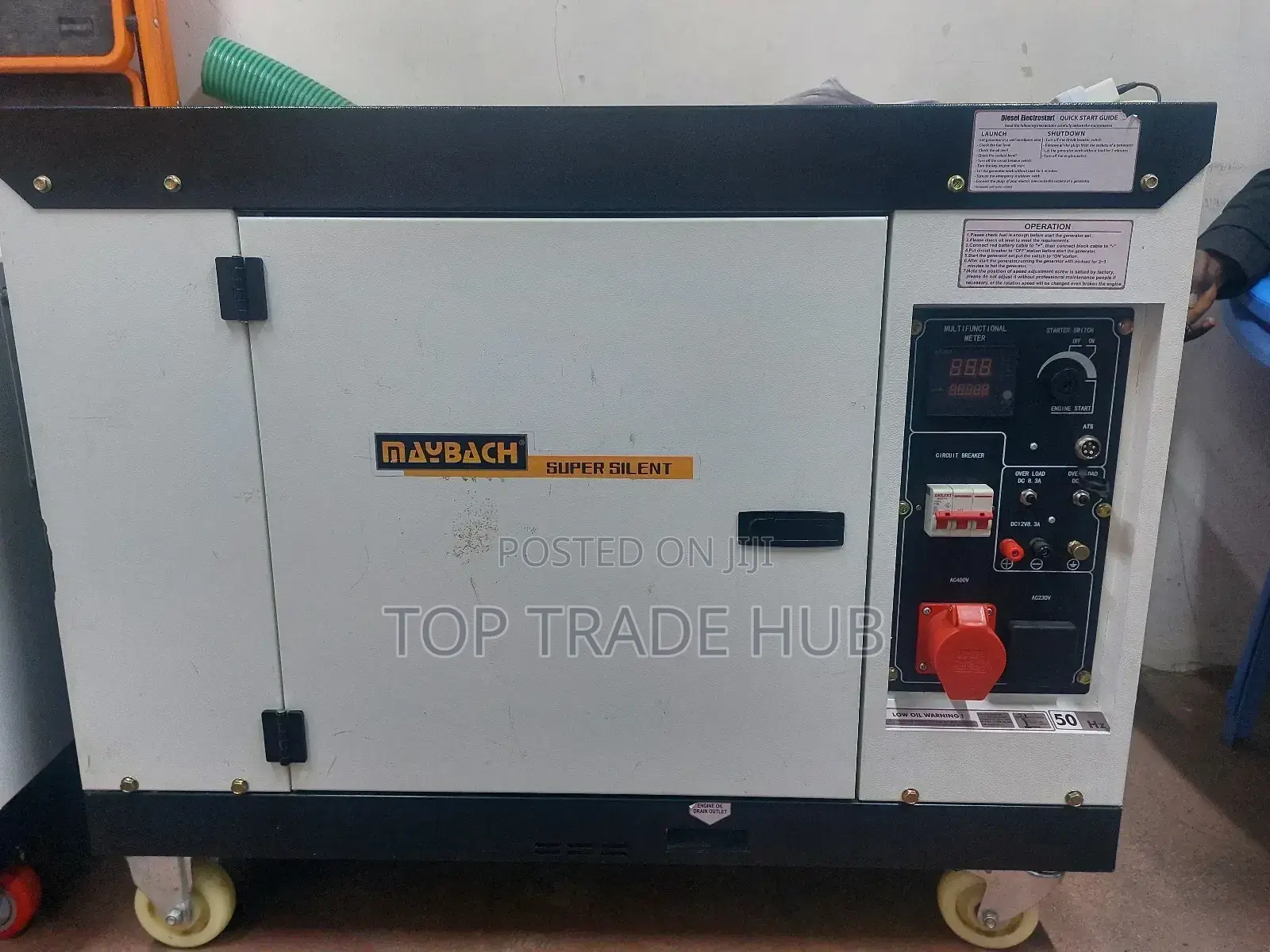 Maybach Silent Diesel 3 Phase 15kva Generator
