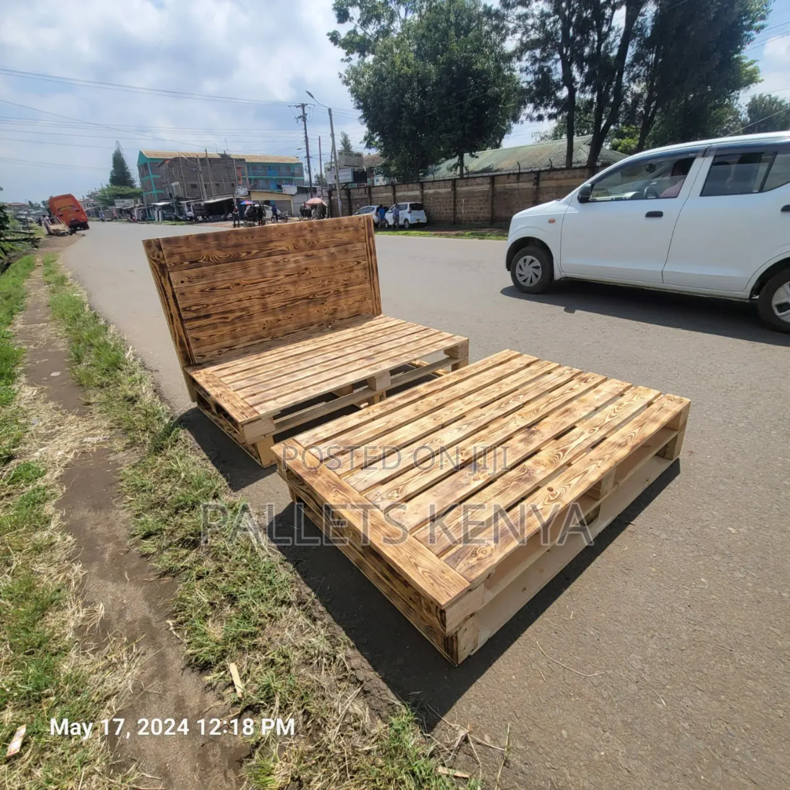 Pallet Bed- 5*6 Detachable and Blazed Pallet Bed. BB012,4