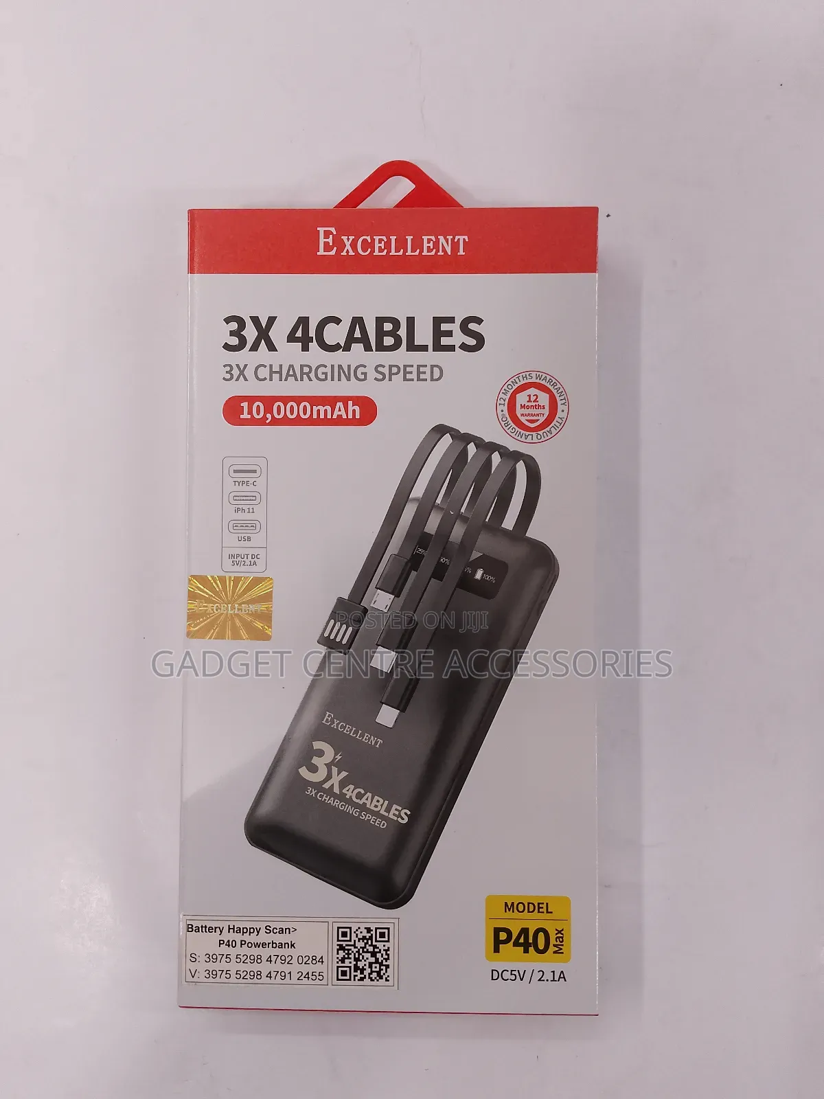 10000mah Excellent Power Bank