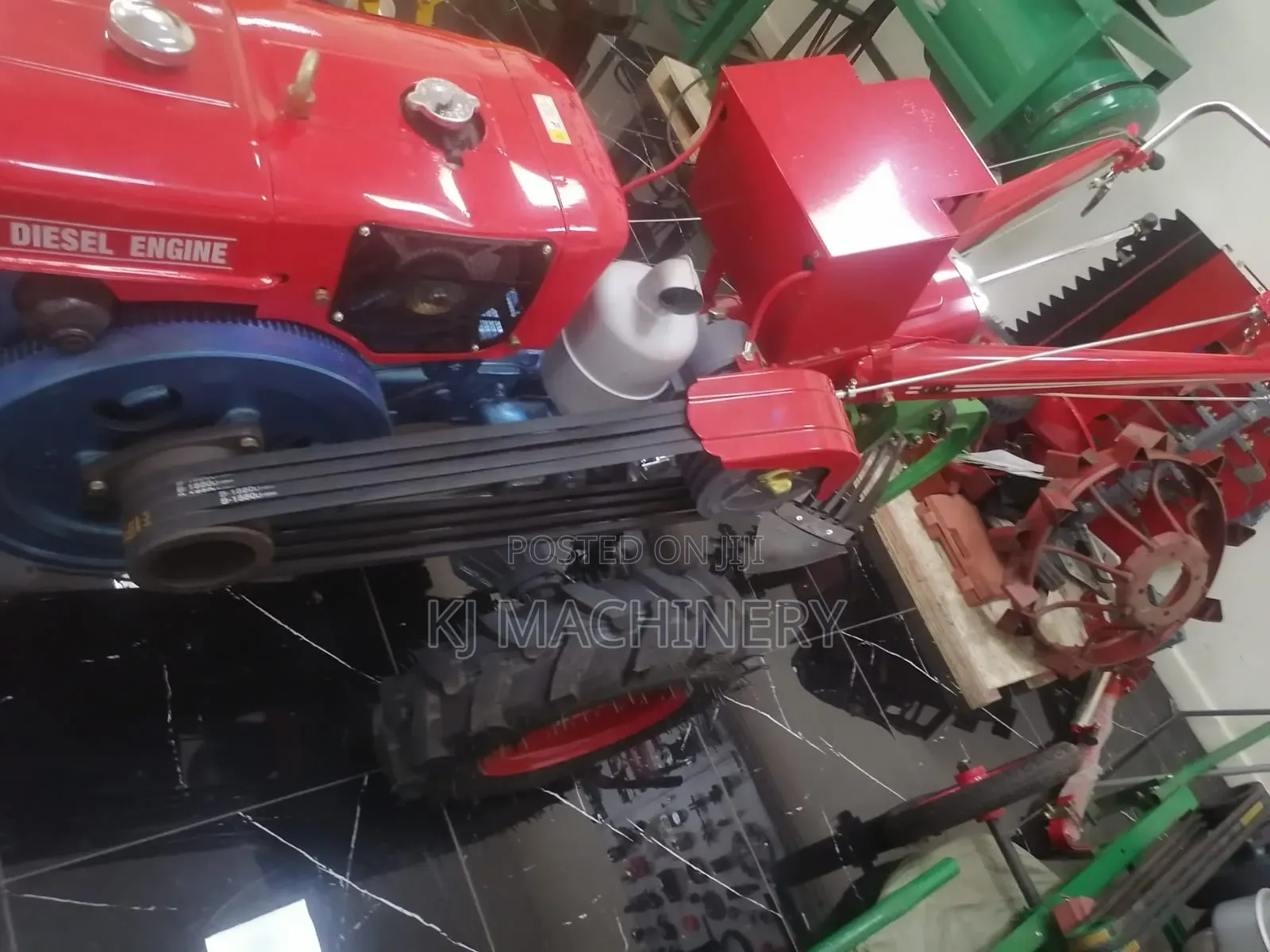 DIESEL Powered Walking Tractor 16horse Power