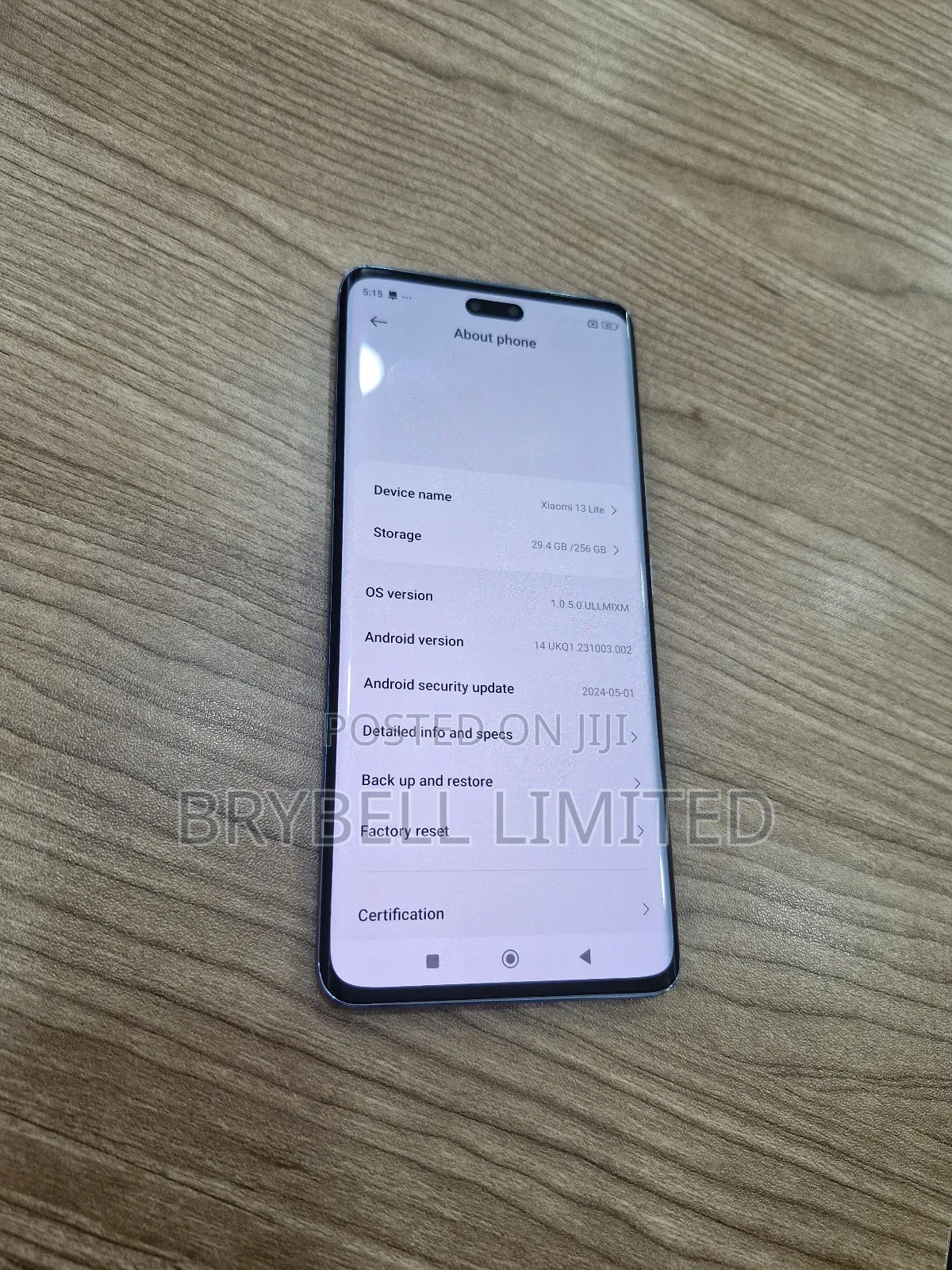 Xiaomi 13 Lite 256 GB Blue