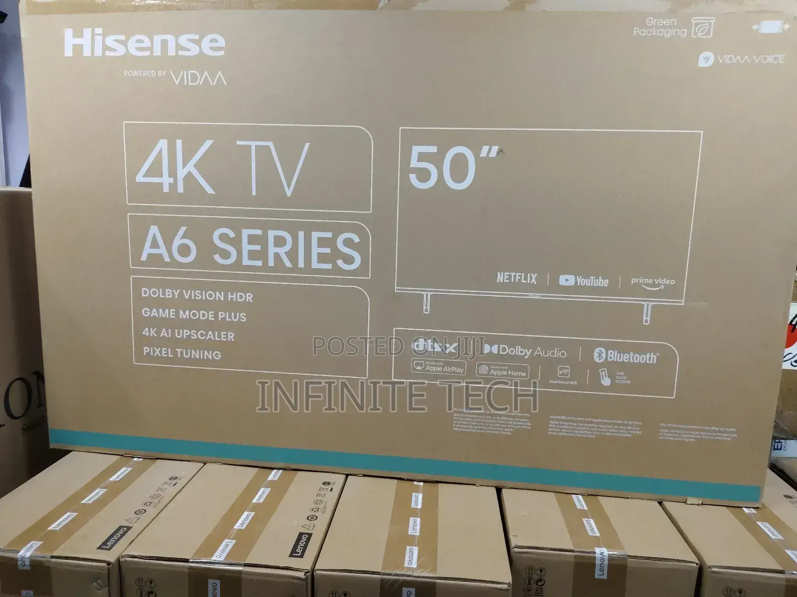 Hisense 50 Inch Smart 4k Uhd Tv 50a6