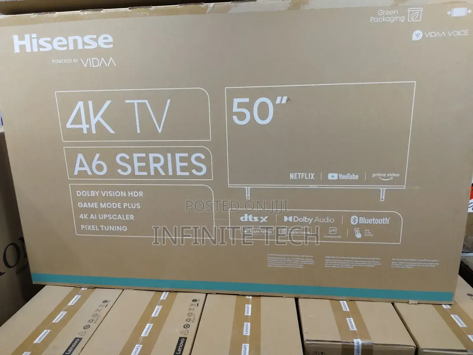 Hisense 50 Inch Smart 4k Uhd Tv 50a6