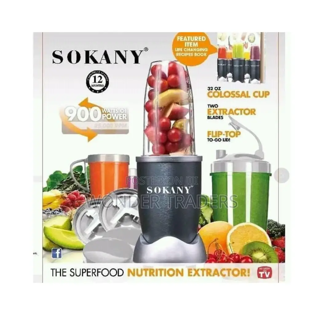 Sokany Nutribullet Juice Extractor
