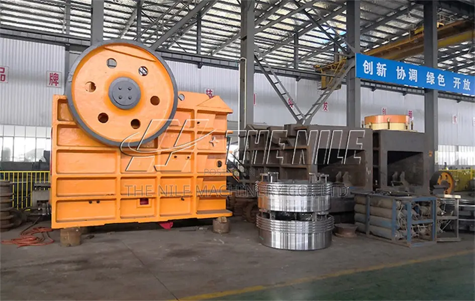 Jaw Crusher With Deep Cavity and High Crushing Ratio
