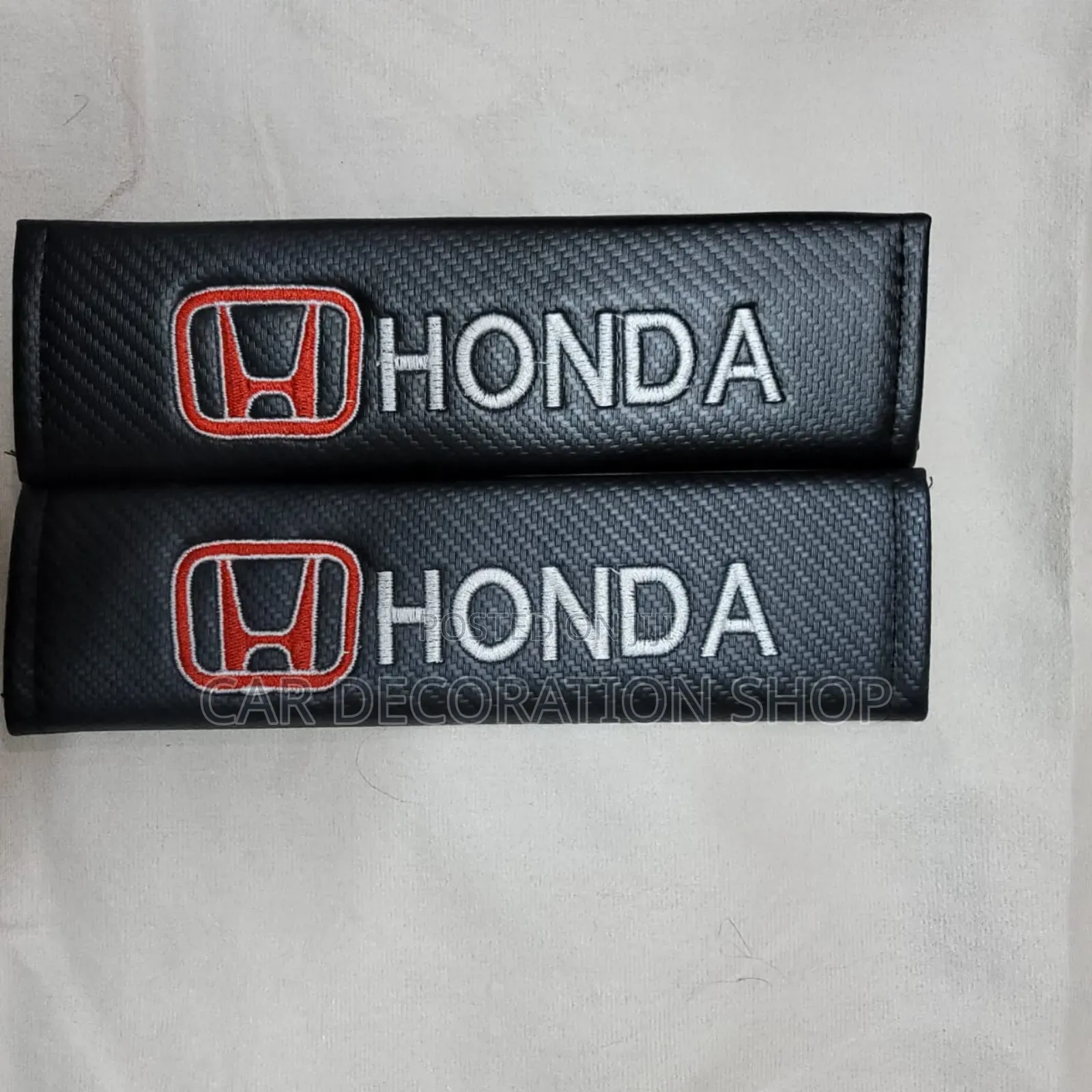 2pc Honda Safety Branded Belt Cover Pad