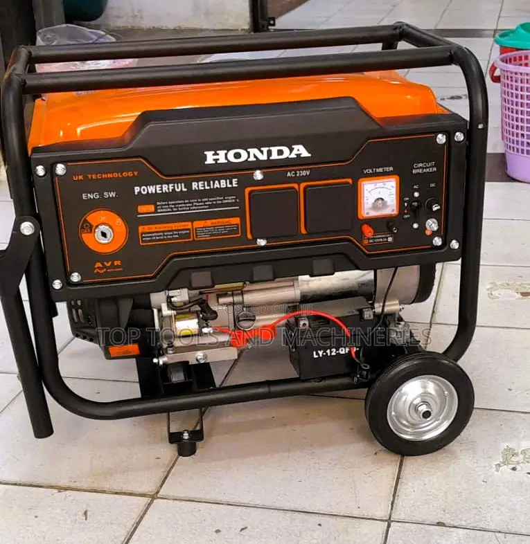 Honda 7.5 Kva Reliable Key Start Petrol Generator