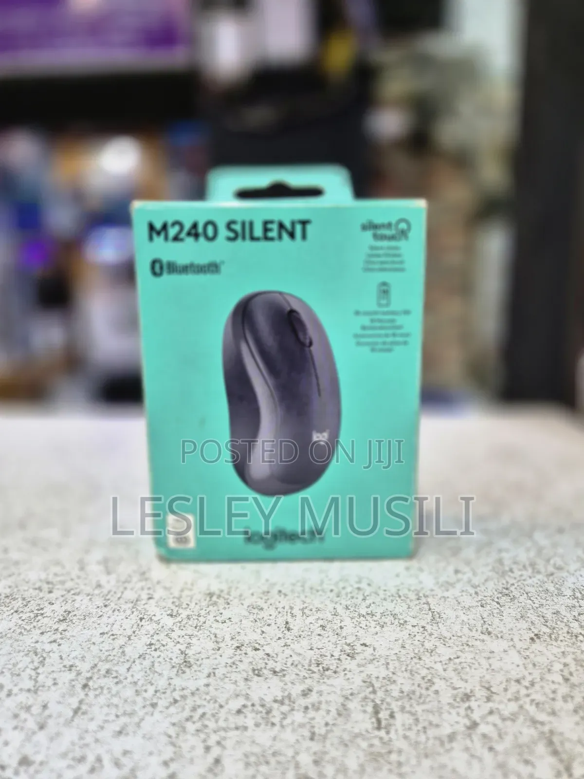 Logitech M240 Silent Bluetooth Mouse, Wireless,