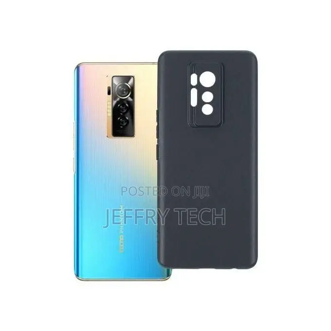 Phone Case for Tecno Phantom X - Soft Anti-Fingerprint Silic