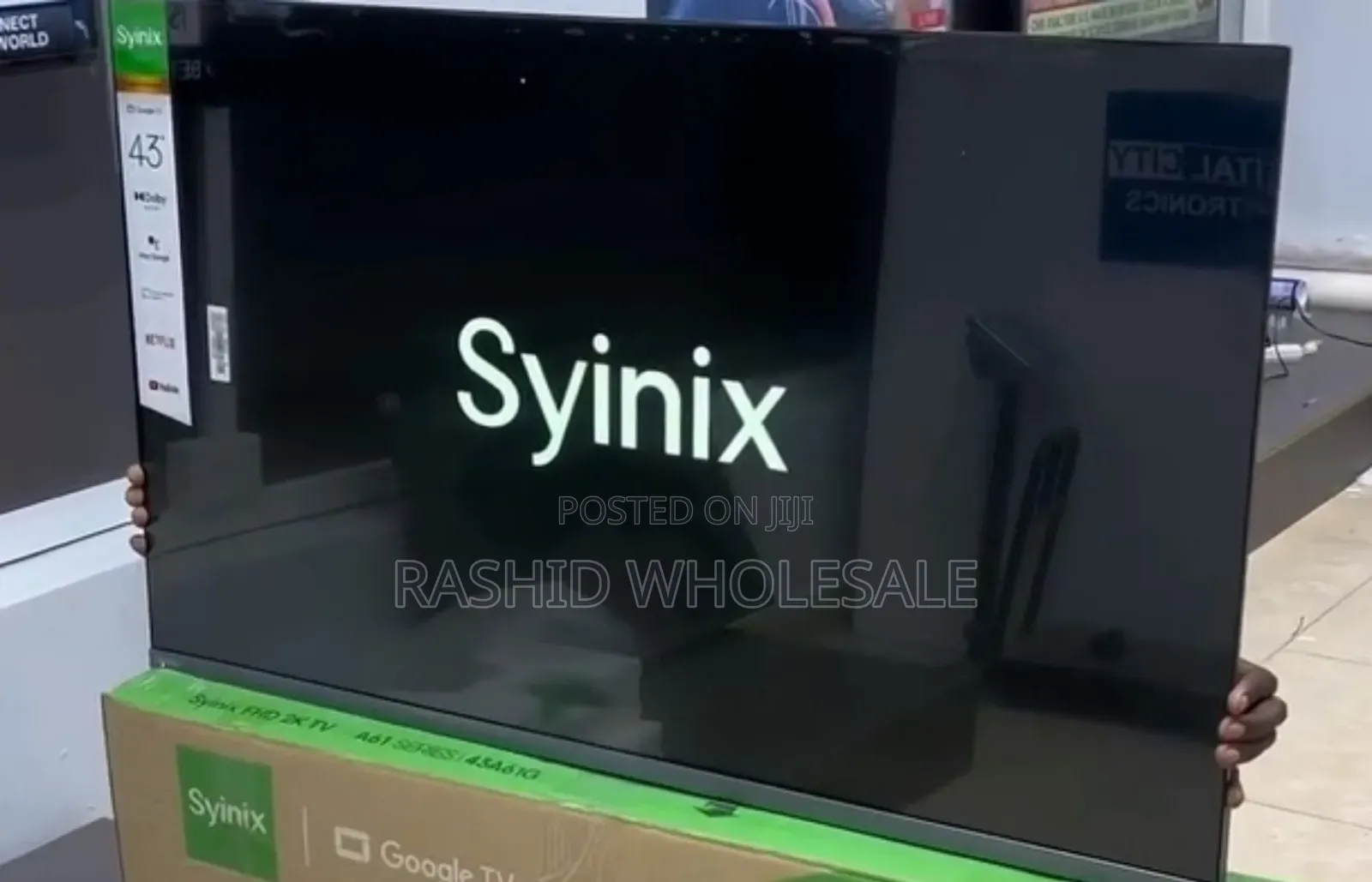 Syinix Television Smart Flameless Fhd