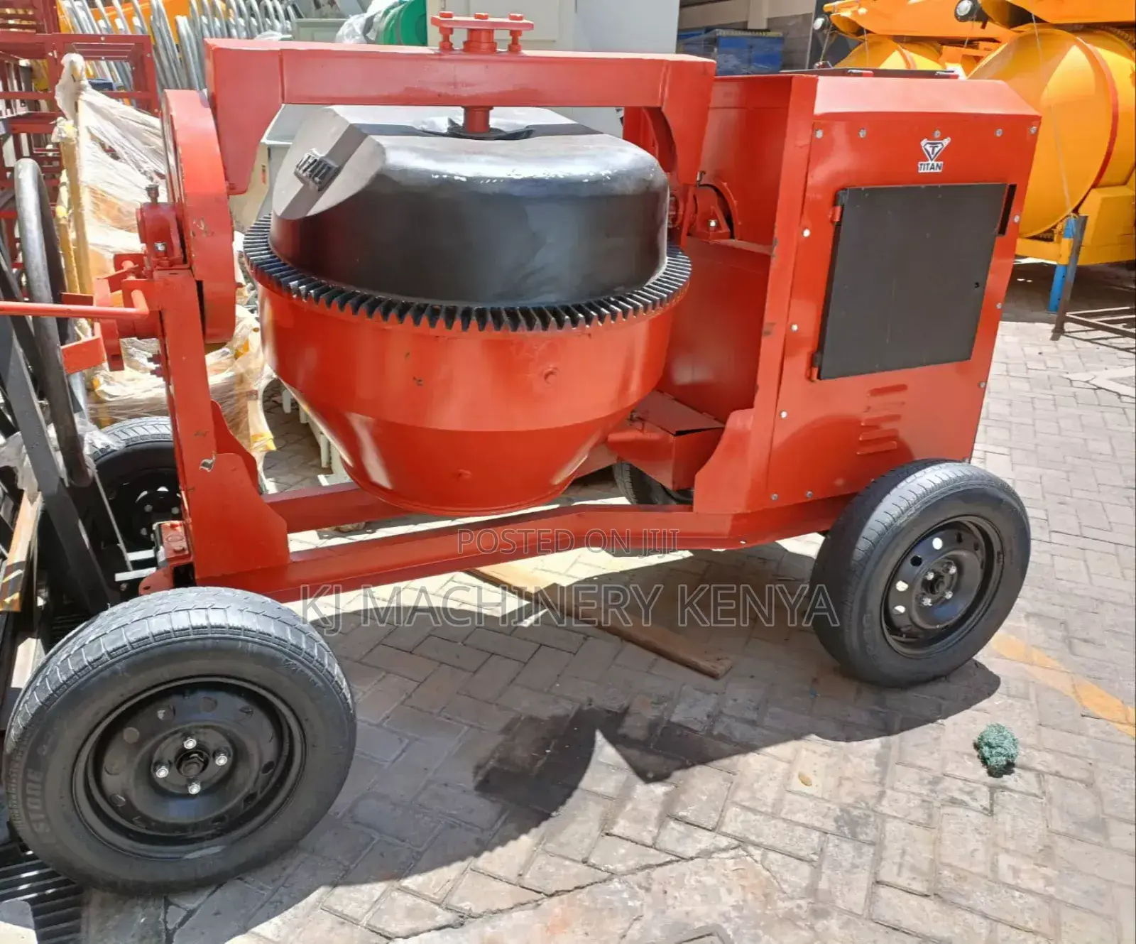 Concrete Mixer 500litres Indian Brand Available