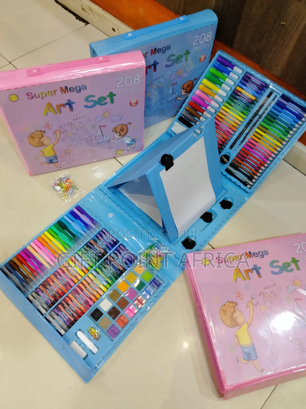 208 Pieces Mega Art Set for Kids