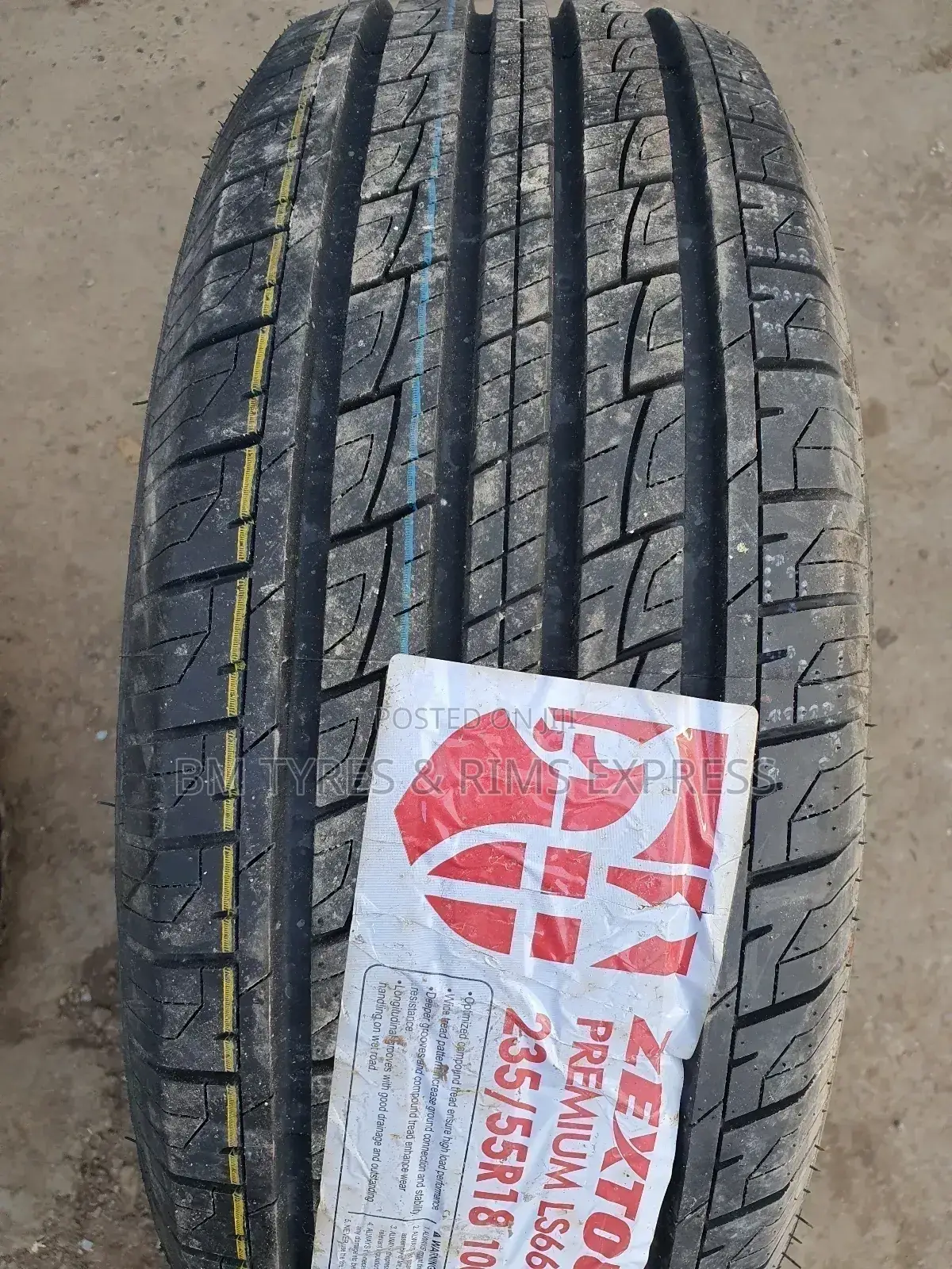235 /55 R18 Zextour Tyres.