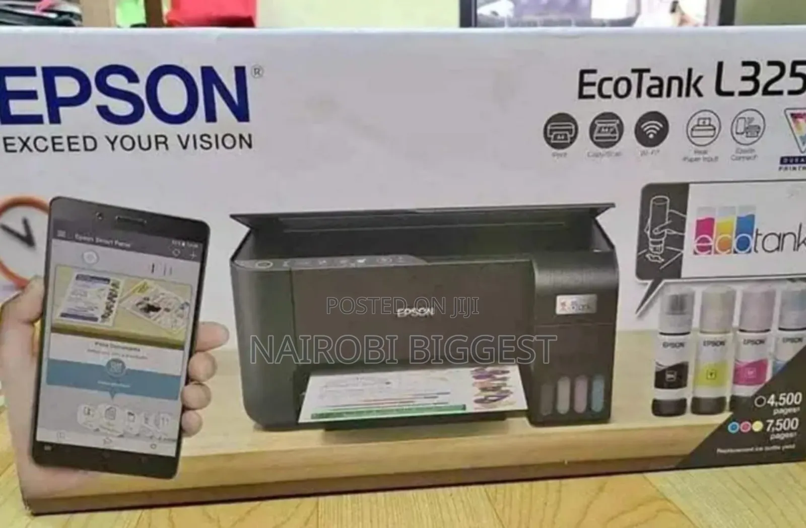 Epson L3250 Printer- Wireless With Wifi