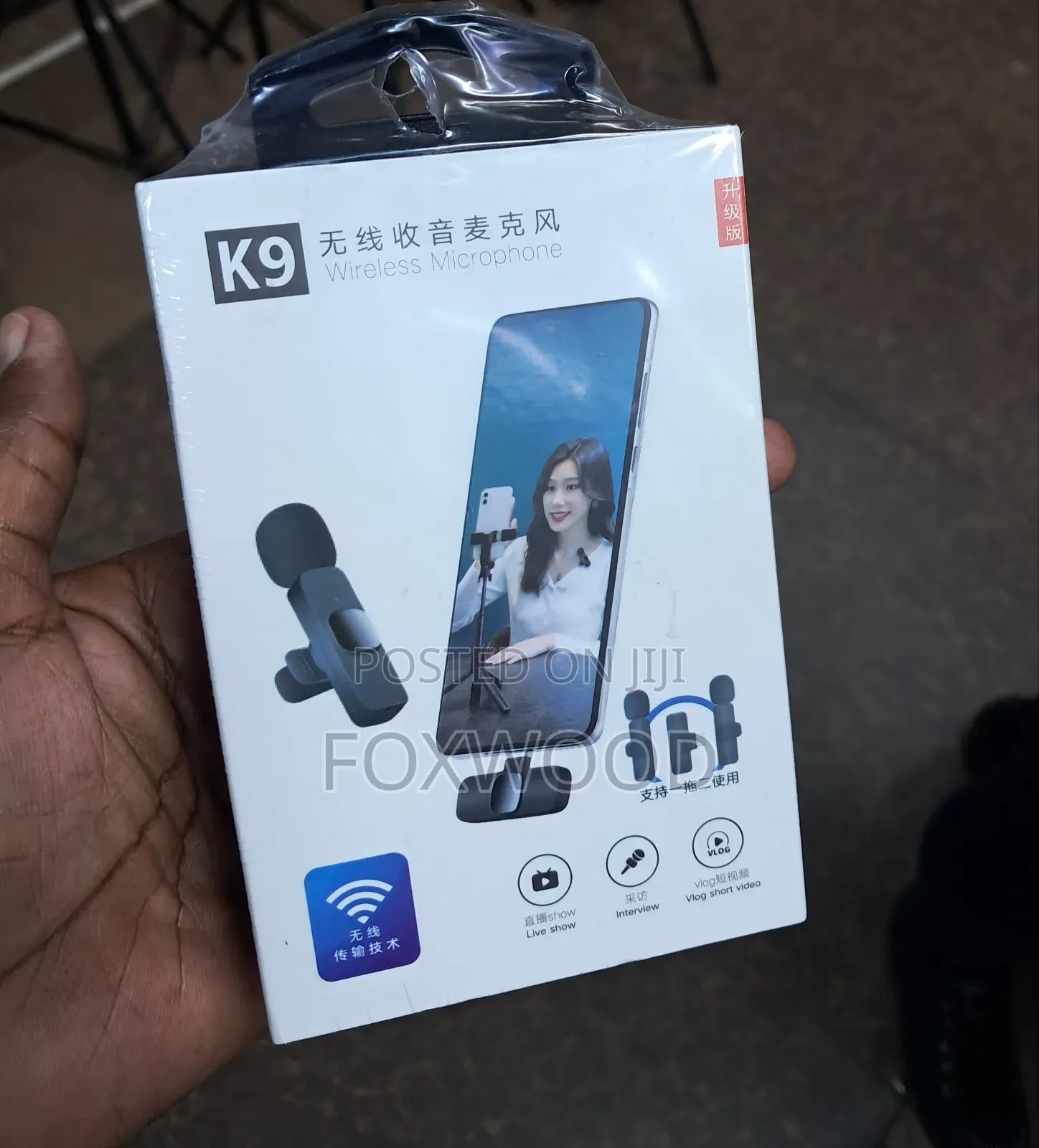 Dual Wireless Lavalier Microphone