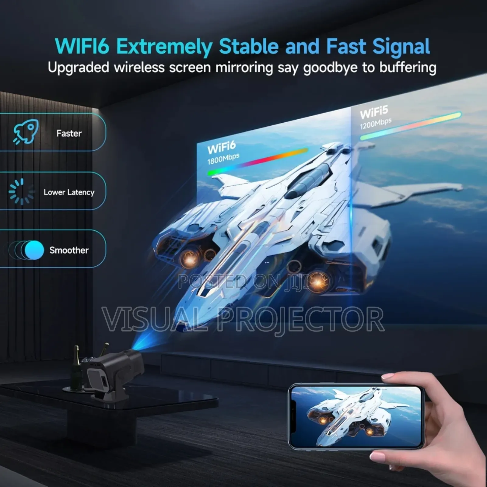 Hy320 Mini Android Full Hd 1080p Projector