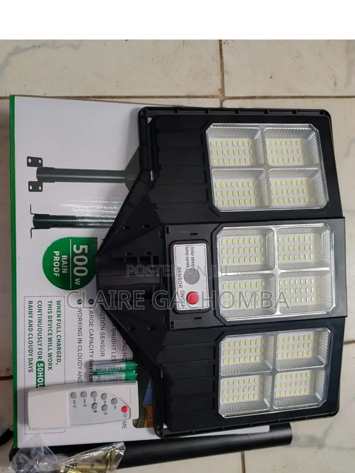 New JSOT 500 Watts Solar Street Lights