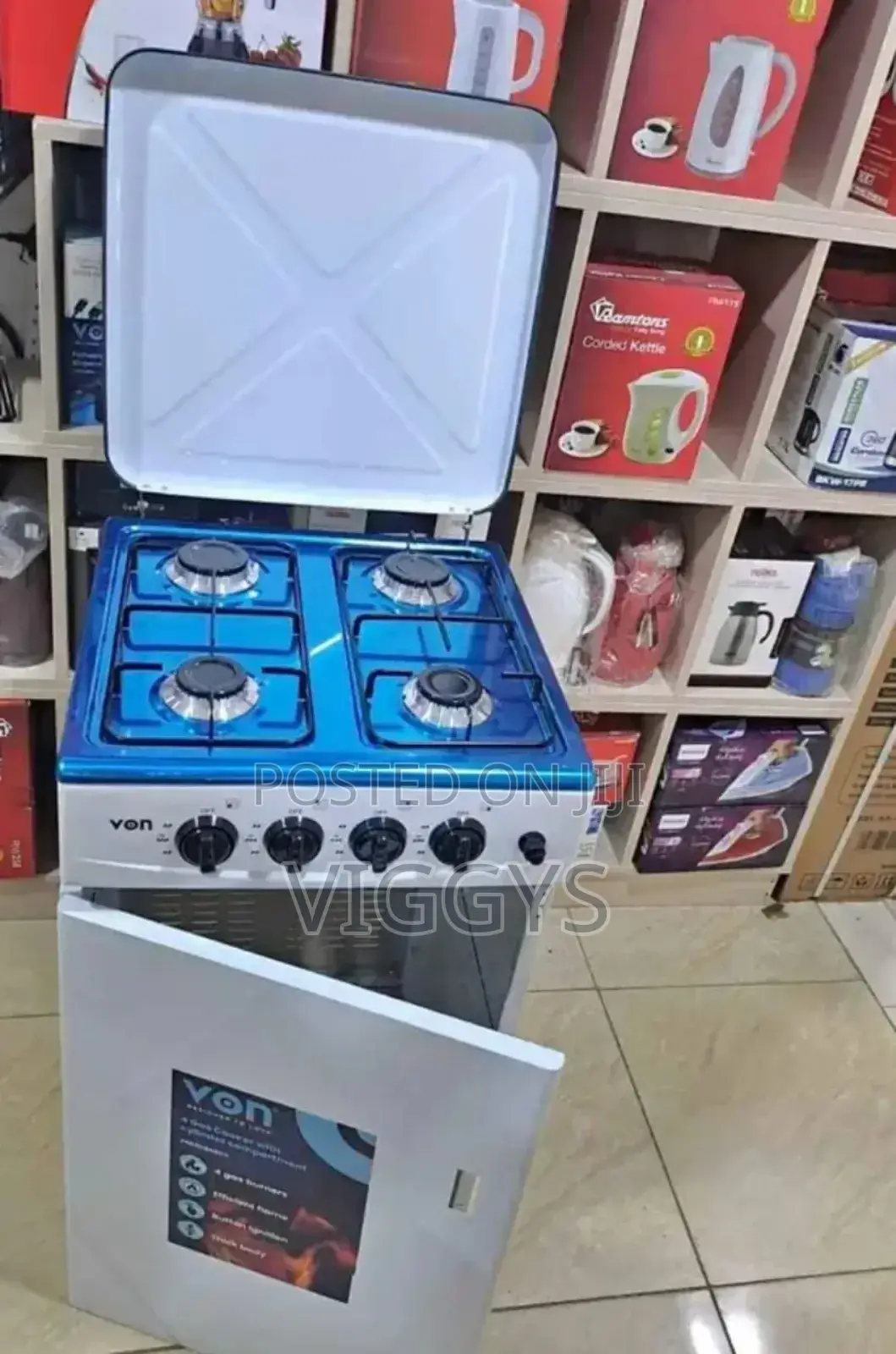 Standing 4gas Von With Cylinder Compartment v/One