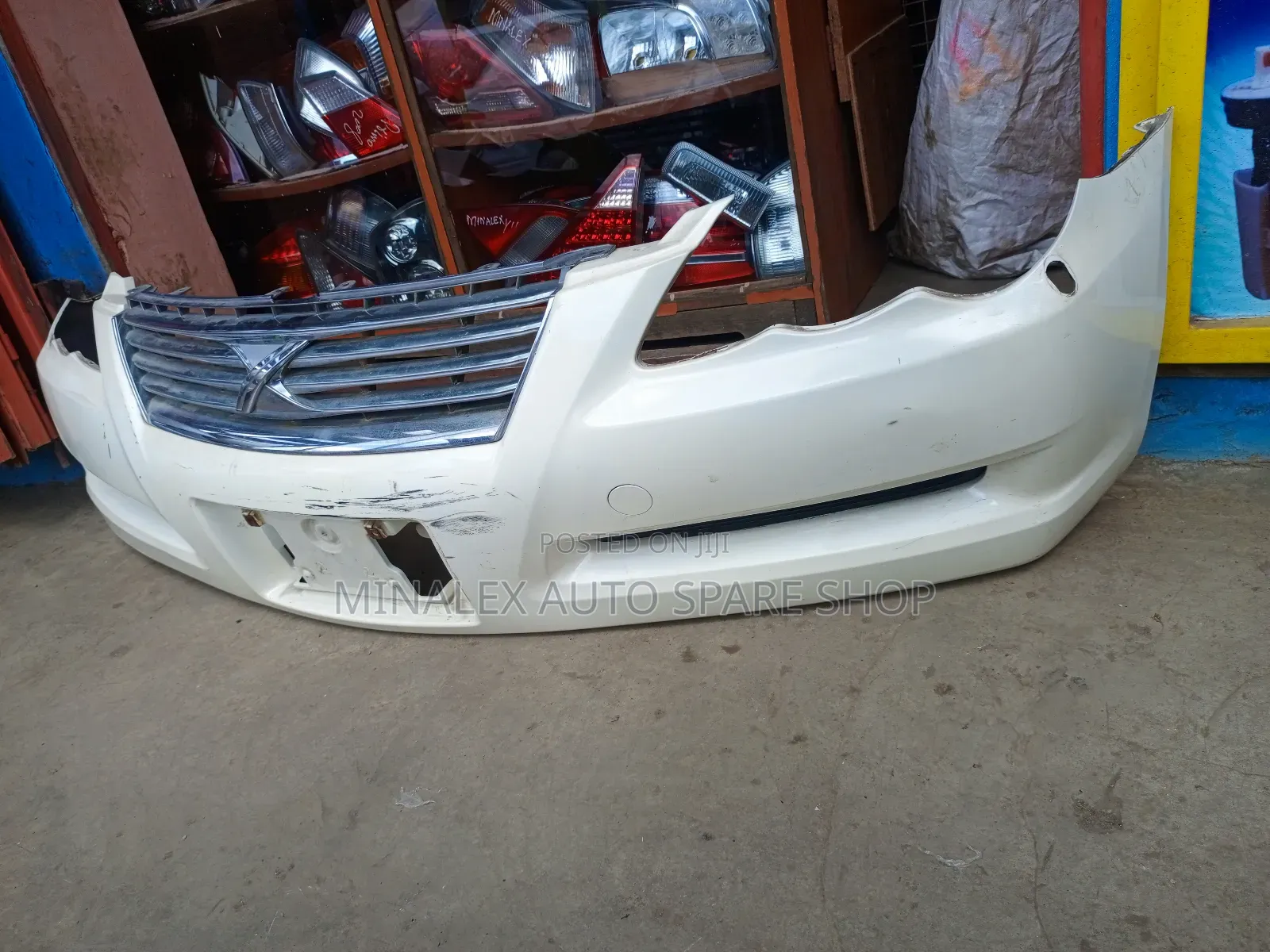 Mark-x 2008/7 Model Front Bumper Complete With Bumper Covers