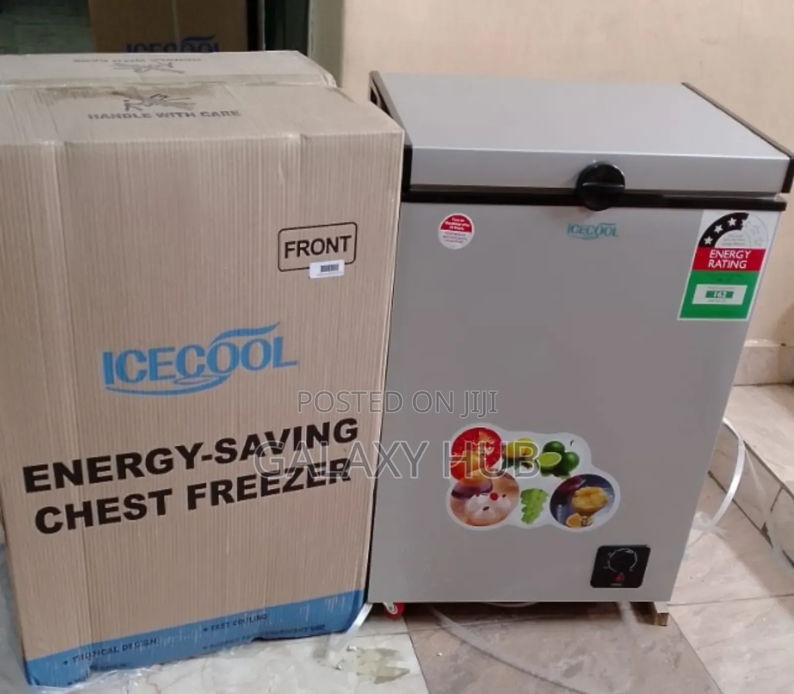 109litres Icecool Chest Freezer Deep Freezer