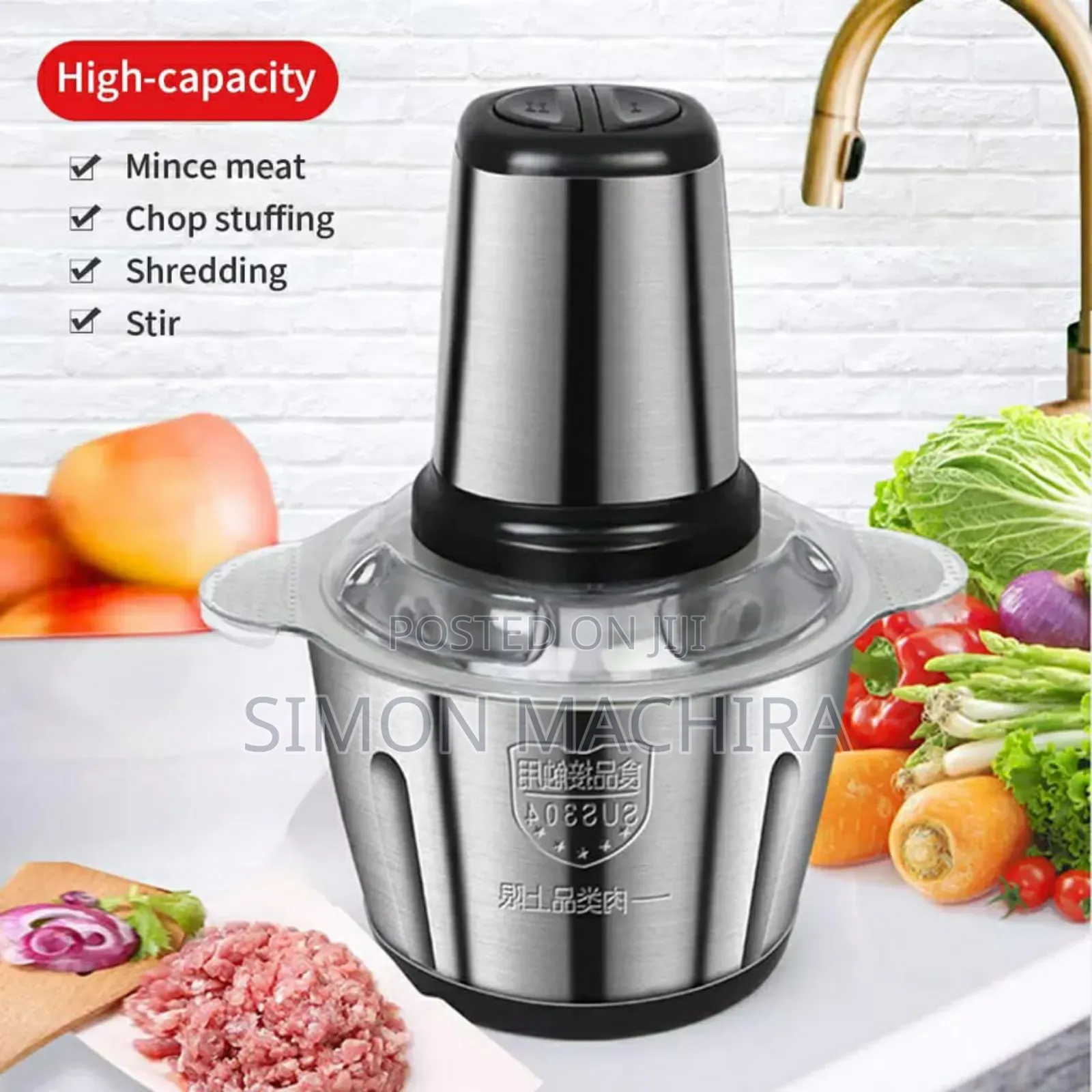 Electric Food Chopper/ 3L Food Choper
