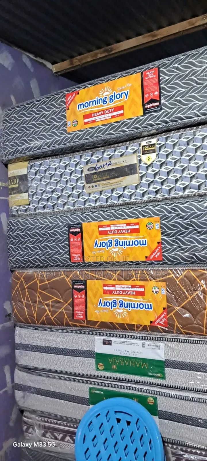 5by6 10inch HD Quilted Mattresses.