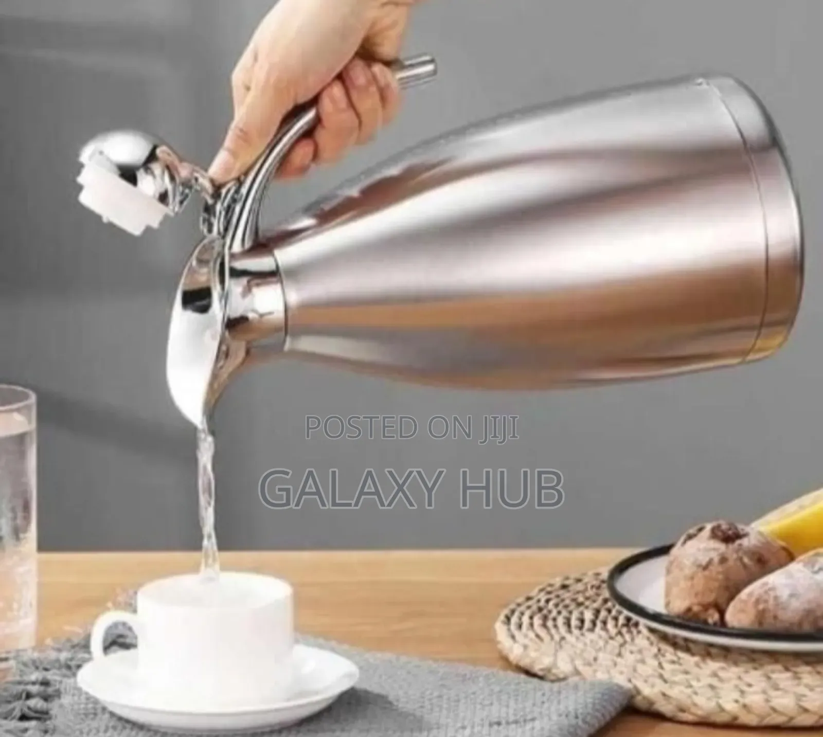 Peacock Stainless Steel Vacuum Flask 2litre