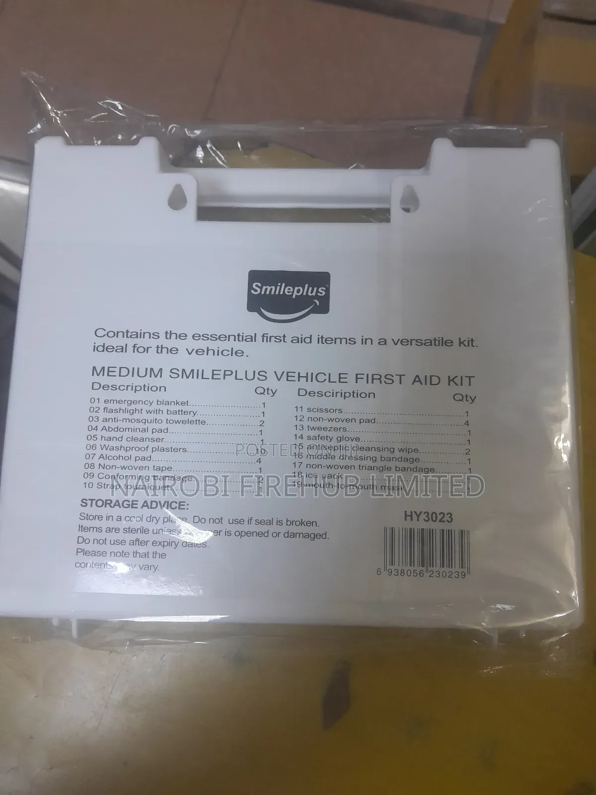 First Aid Kit for School Lab