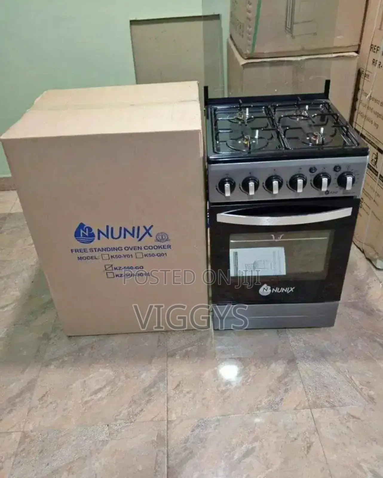 Cool Nunix 4 Gas Cooker/Kz560-B/Nunix Cooker/Kz56