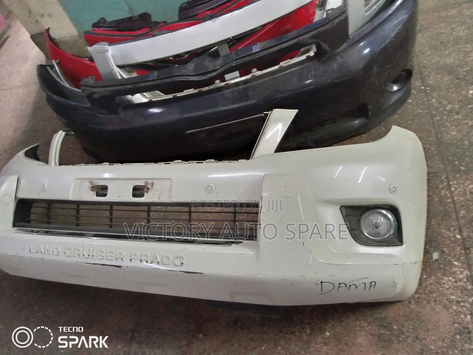 Prado 150 Front Bumper With Sensor 2011/2012
