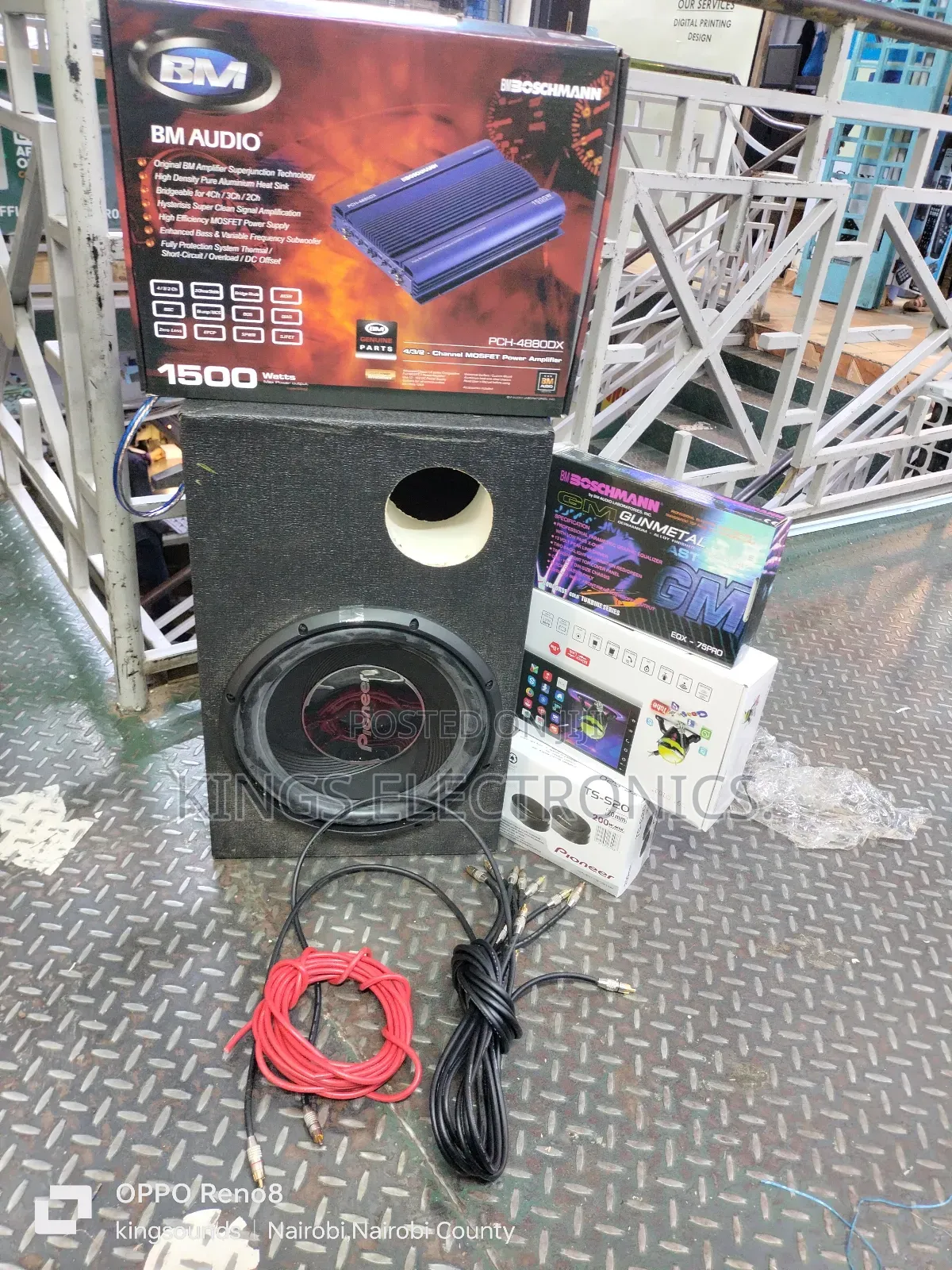 Complete Car Audio System With 10inches Android Screen