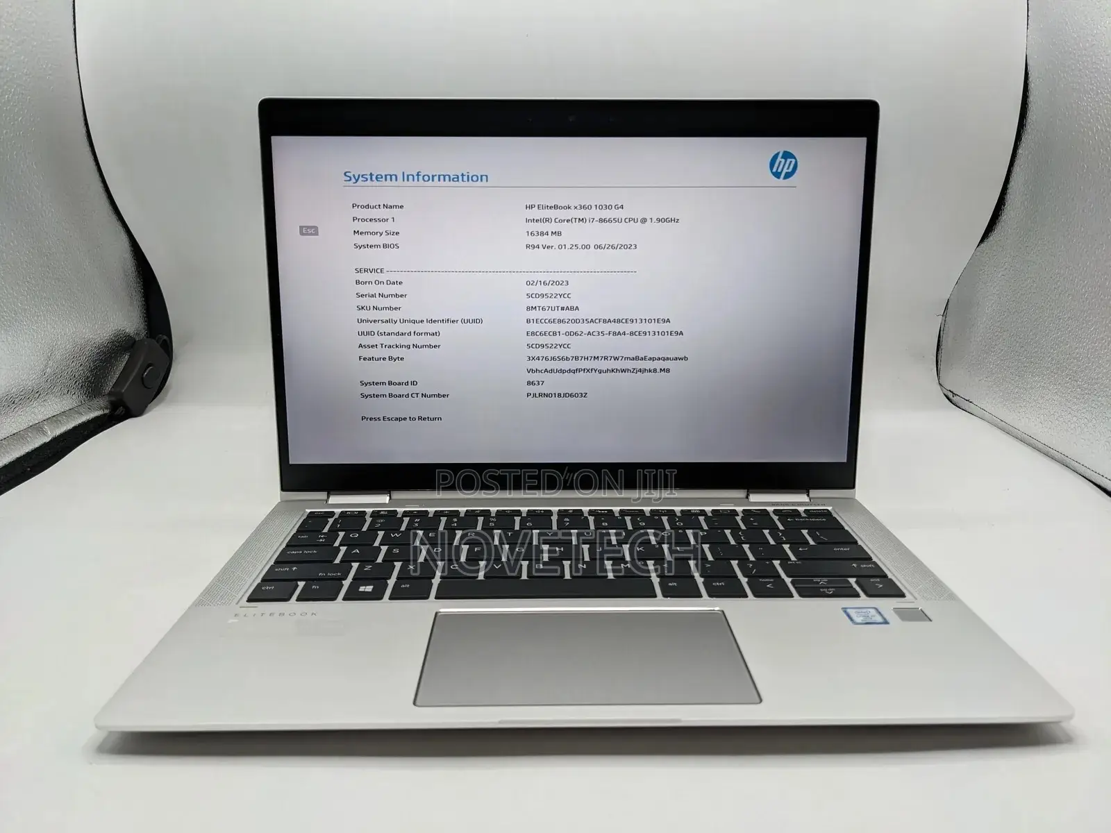 Laptop HP EliteBook X360 1030 G4 16GB Intel Core I7 SSD 512GB