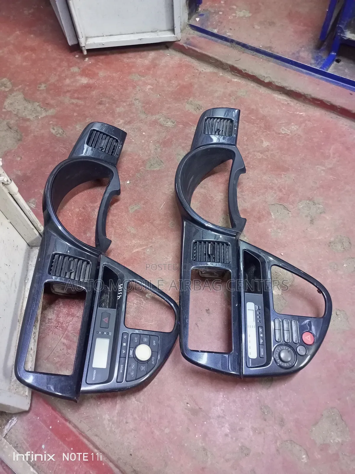 Toyota Wish Dashboard Cover With Ac Control