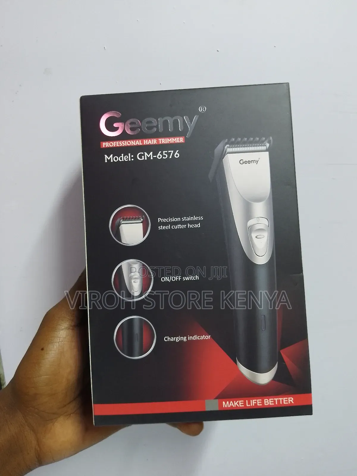 Geemy Rechargeable Shaver Hair Trimmer