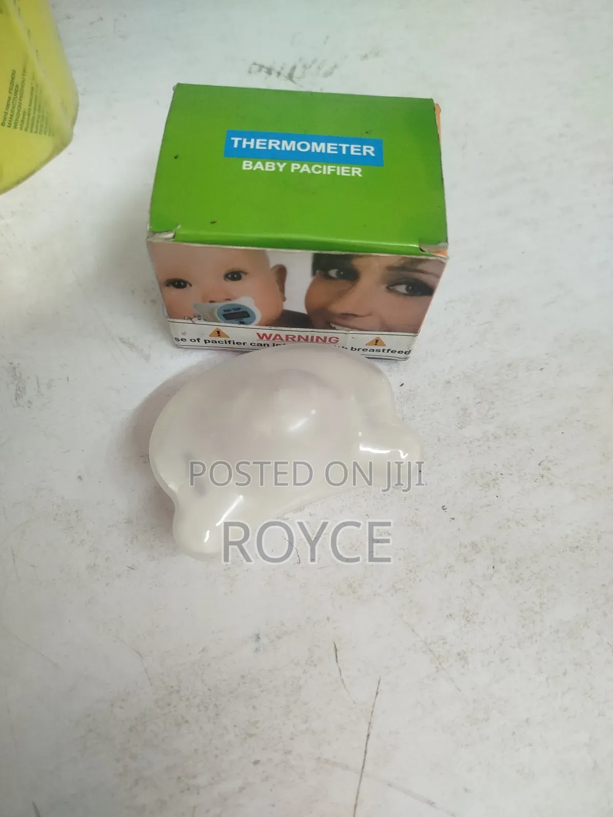 Baby Pacifier Thermometer