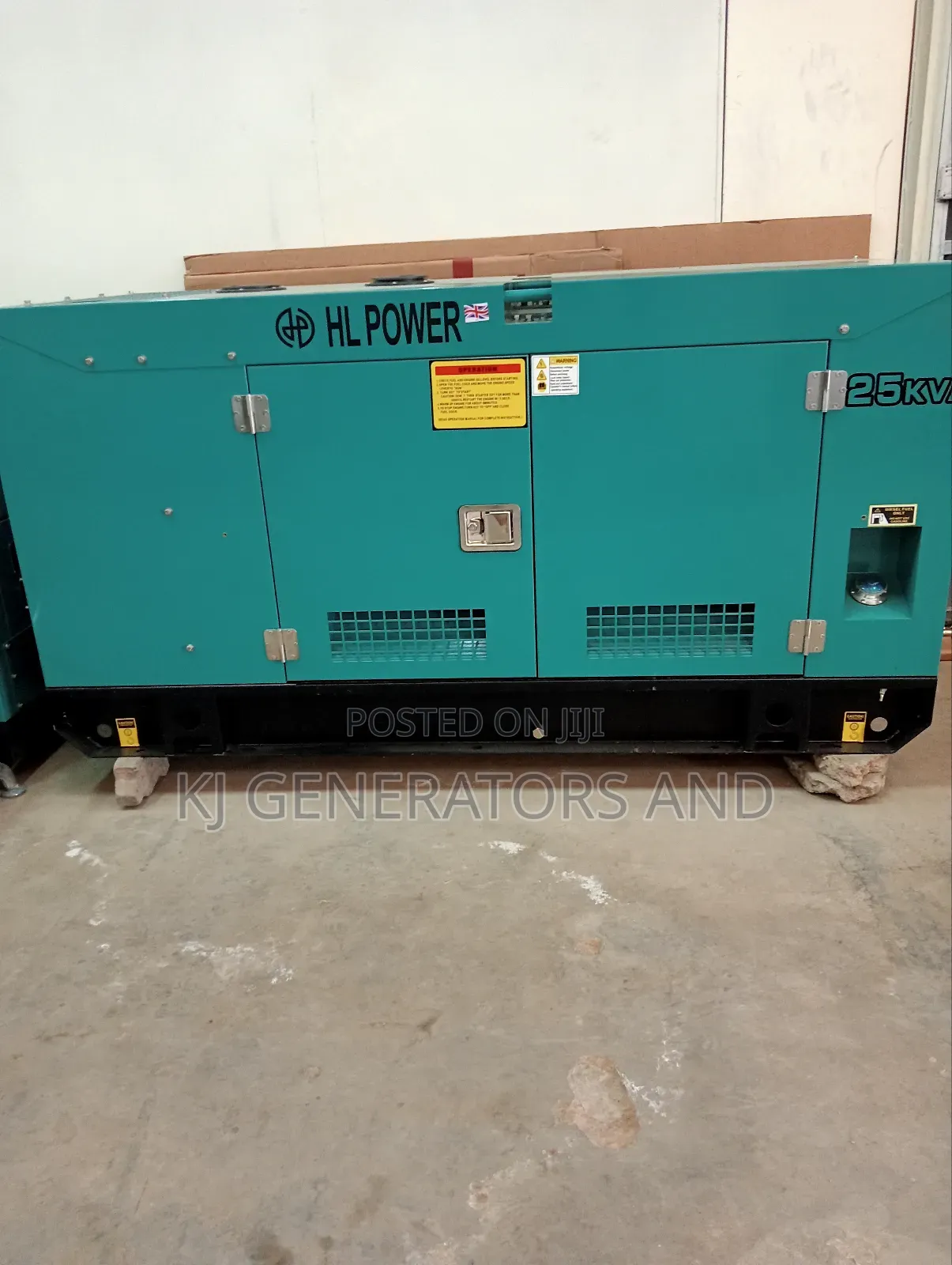 Hl Power 25kva Silent Generator Available
