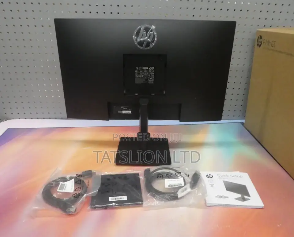 HP P24h G5 FHD Monitor Black New