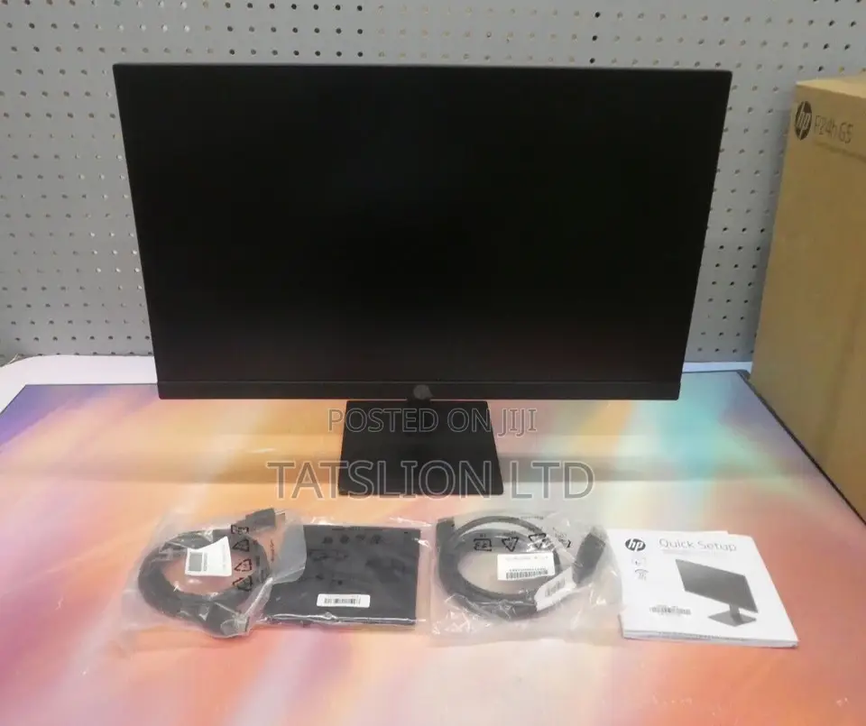 HP P24h G5 FHD Monitor Black New