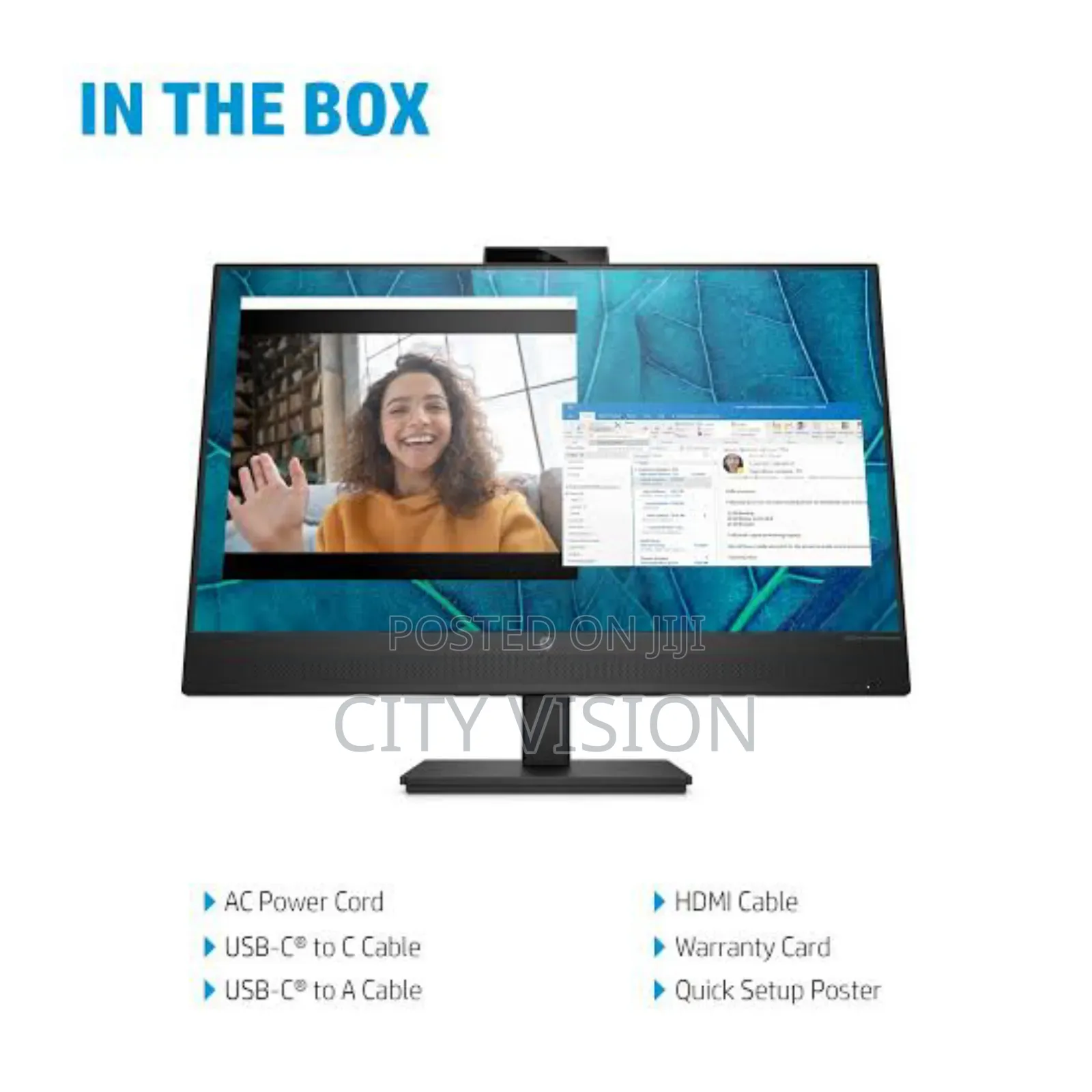 HP M27m 27" FHD Conferencing Monitor