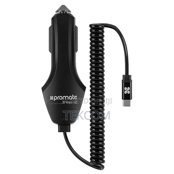 Promate Trinix-2 8.4A Triple Port Quick Charge 3.0 Car Charg