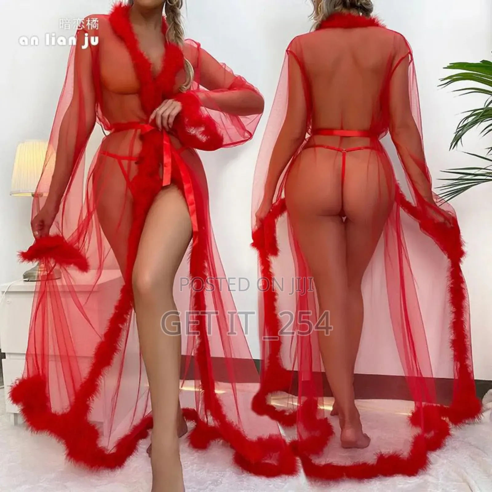 3 in 1lingerie Robe Set