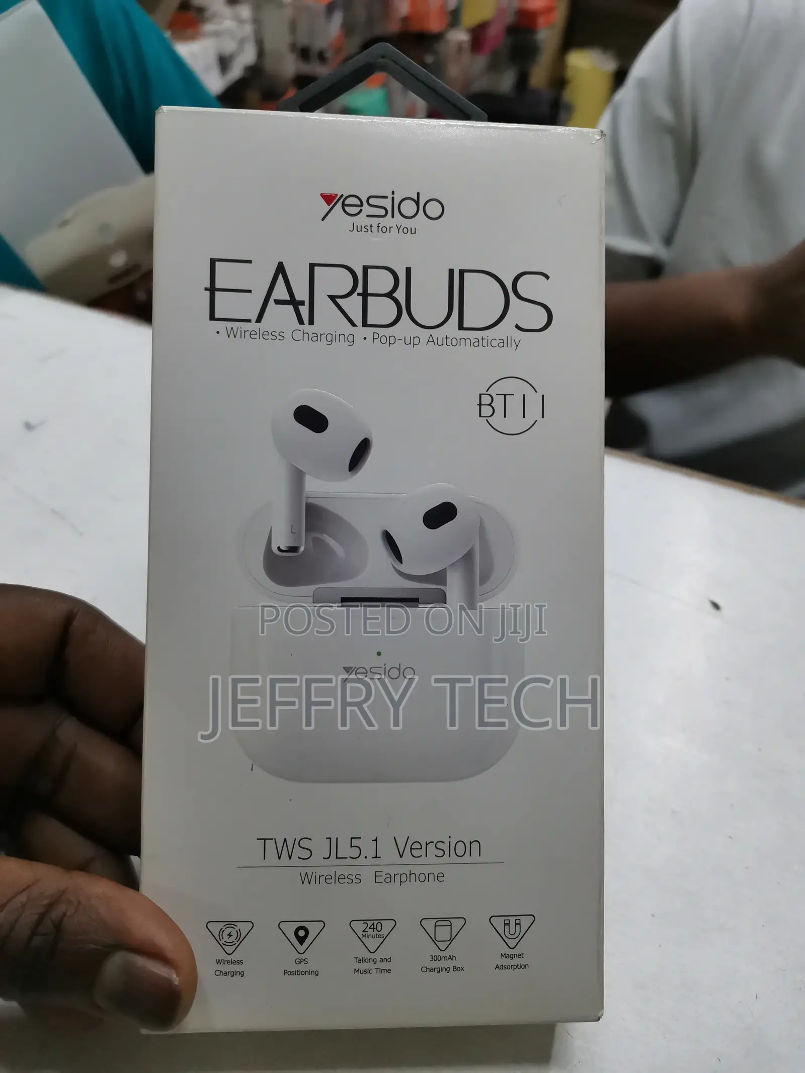 Yesido Earbuds Jl 5.1 Version (Airpods) Bt11