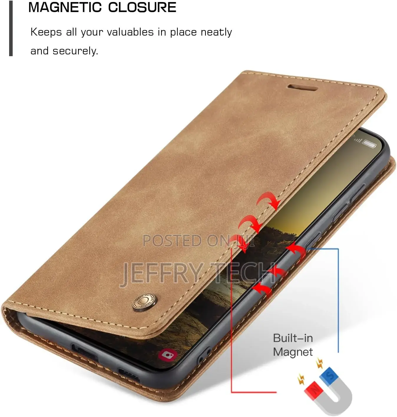 QLTYPRI Case for Samsung Galaxy S24 Plus, Vintage PU Leather