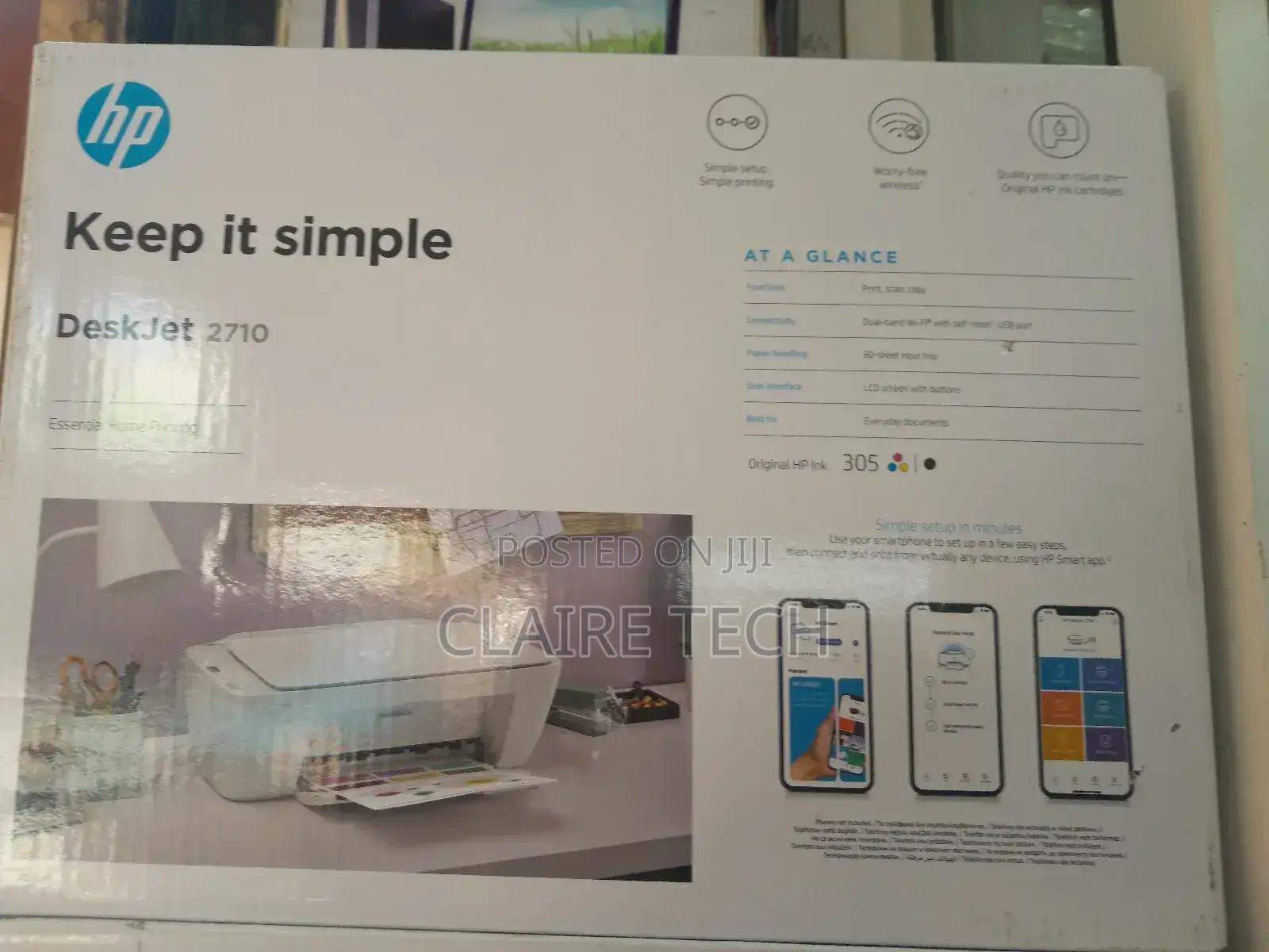 HP Deskjet 2710 Wireless Plug