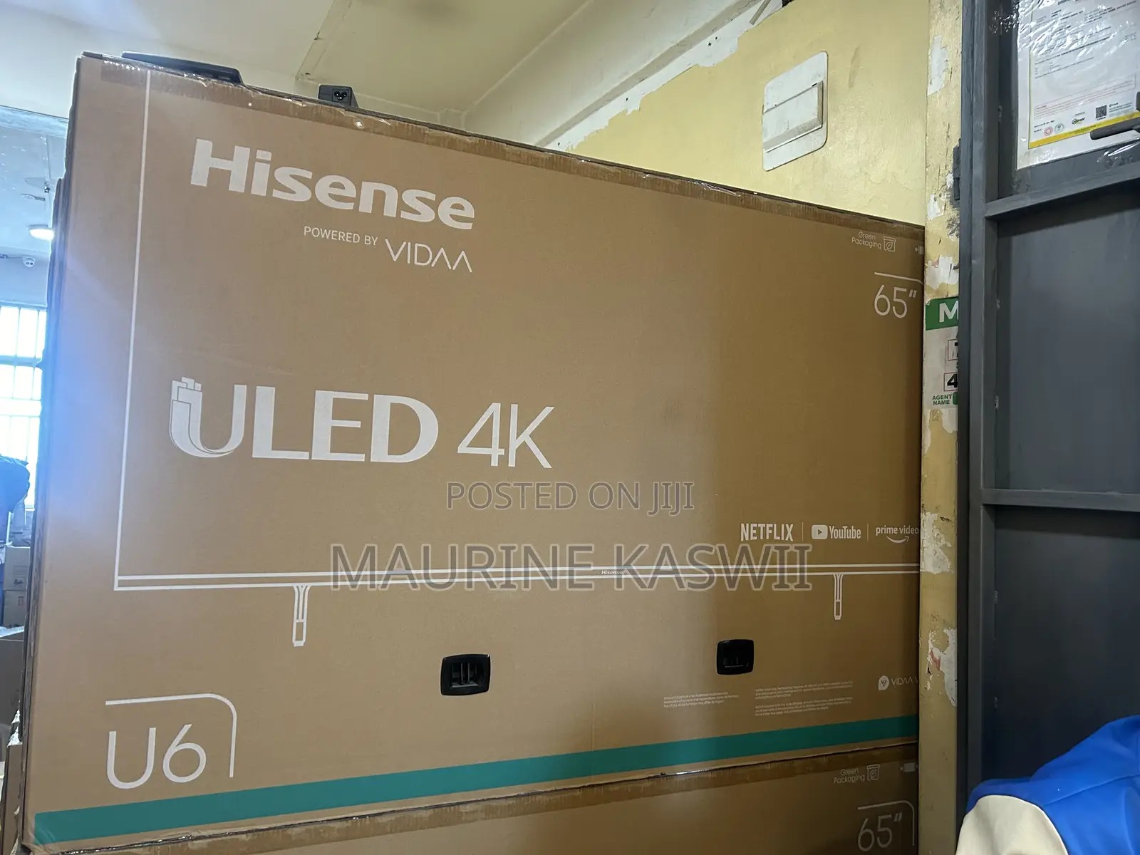 Hisense 65′′ 65u6 Quantum Uled Smart Tv