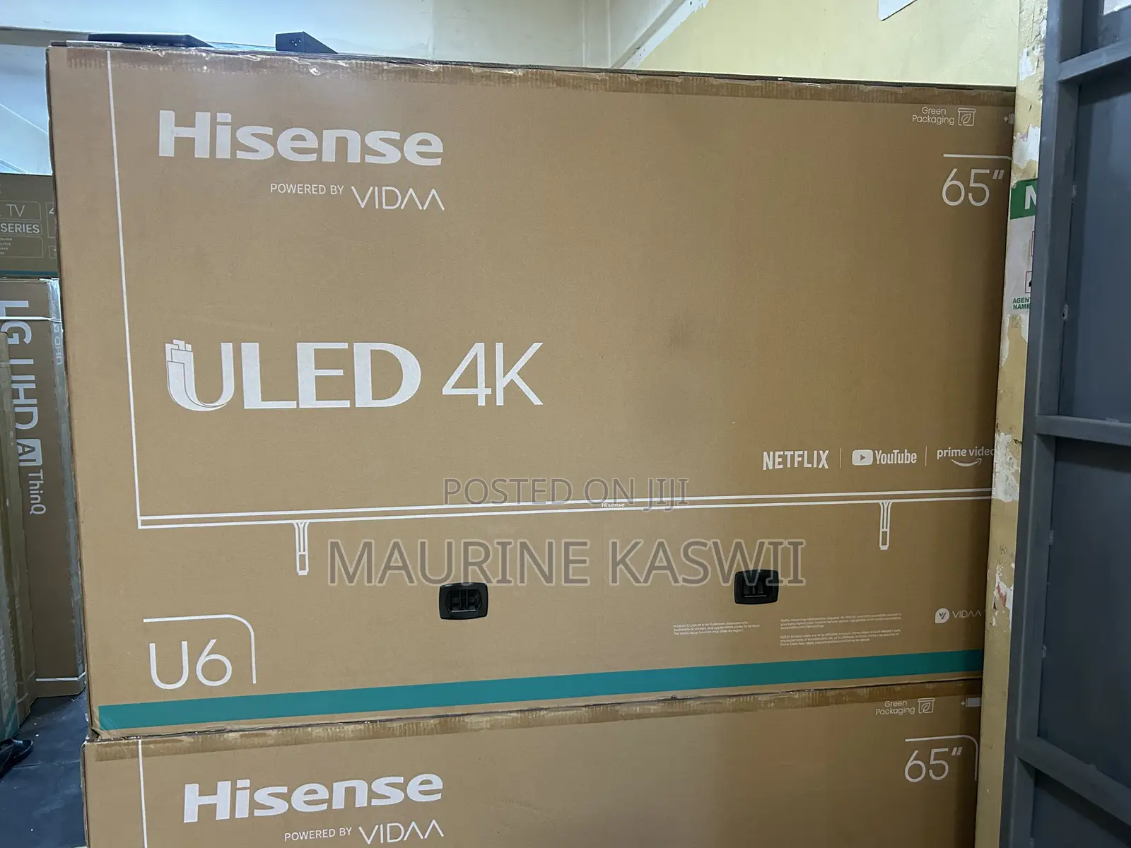 Hisense 65′′ 65u6 Quantum Uled Smart Tv